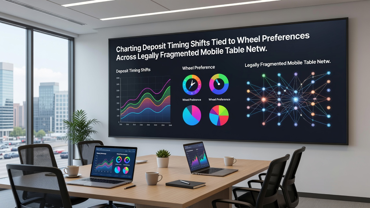 Grafik zu Einzahlungsverschiebungen und Wheel Preferences in mobilen Casino-Netzwerken
