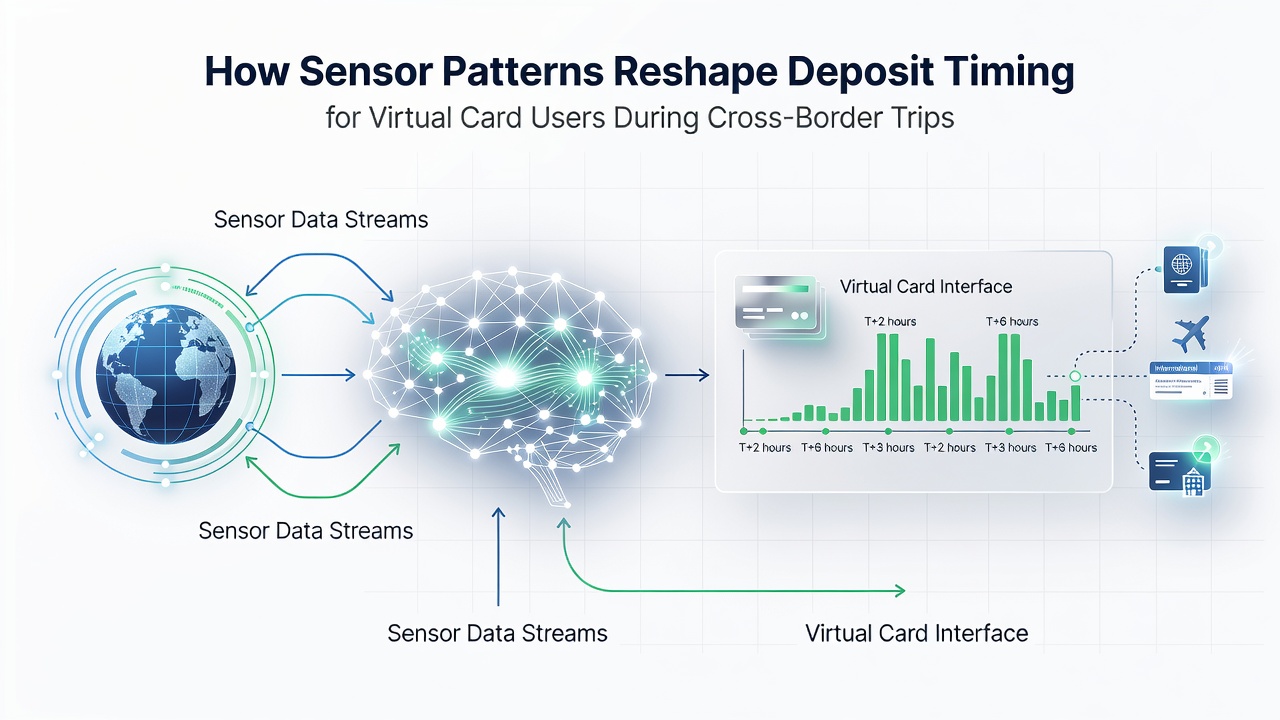 Analyse von Sensor-Mustern bei Virtual-Card-Transaktionen auf Reisen mit Fokus auf Zeitpunkt-Optimierung