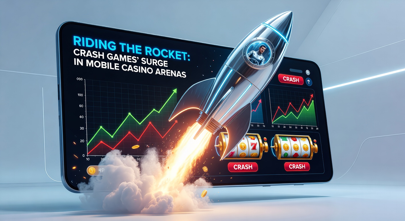 Gruppe junger Spieler mit Smartphones, die ein Crash Game in Echtzeit verfolgen, Multiplikator klettert